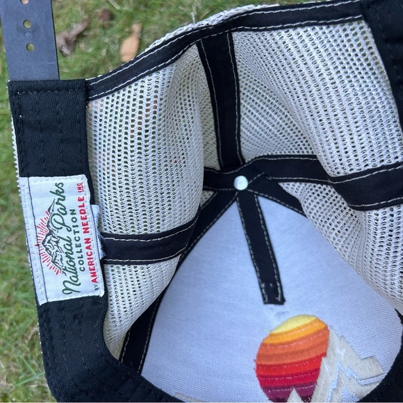 Yellowstone National Park Hat American Needle National Parks Collection Sunset - Picture 7 of 9